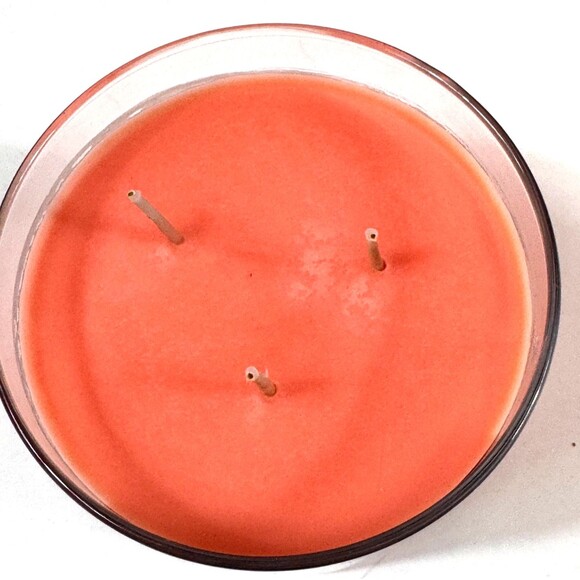 NEW Huntington Home White Cactus & Sage Soy Blend Scented Candle 14oz 3-Wick - Picture 2 of 7